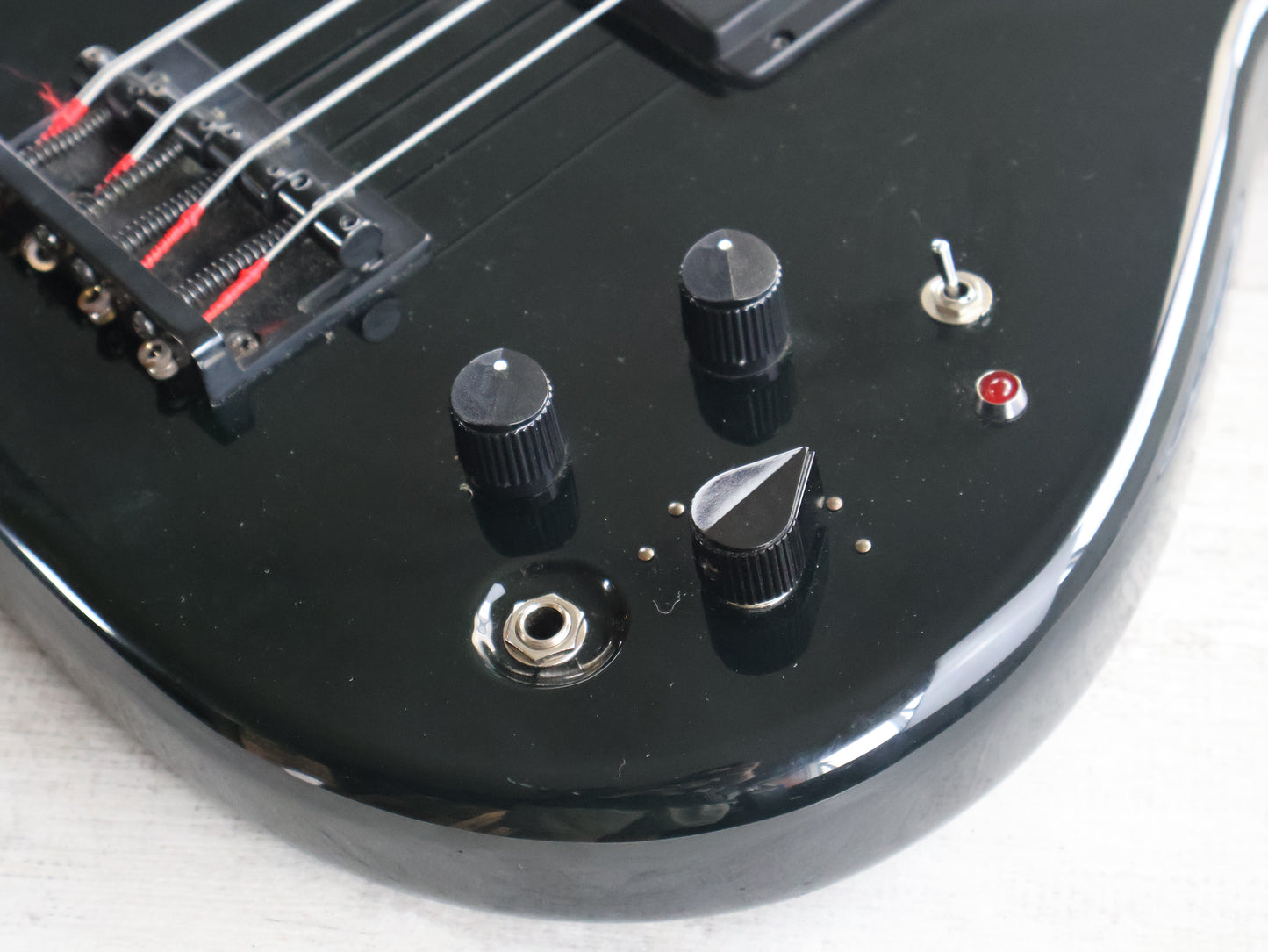 2011 Aria Pro II SB-CB Cliff Burton Neckthrough Bass (Black)