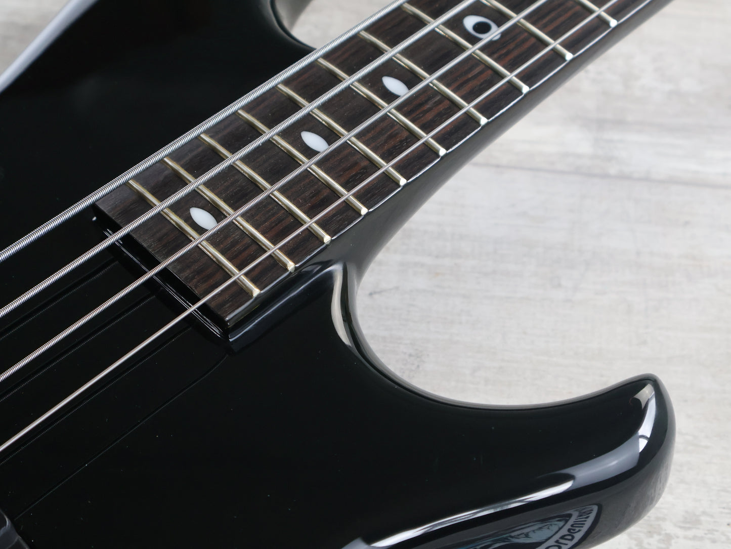 2011 Aria Pro II SB-CB Cliff Burton Neckthrough Bass (Black)