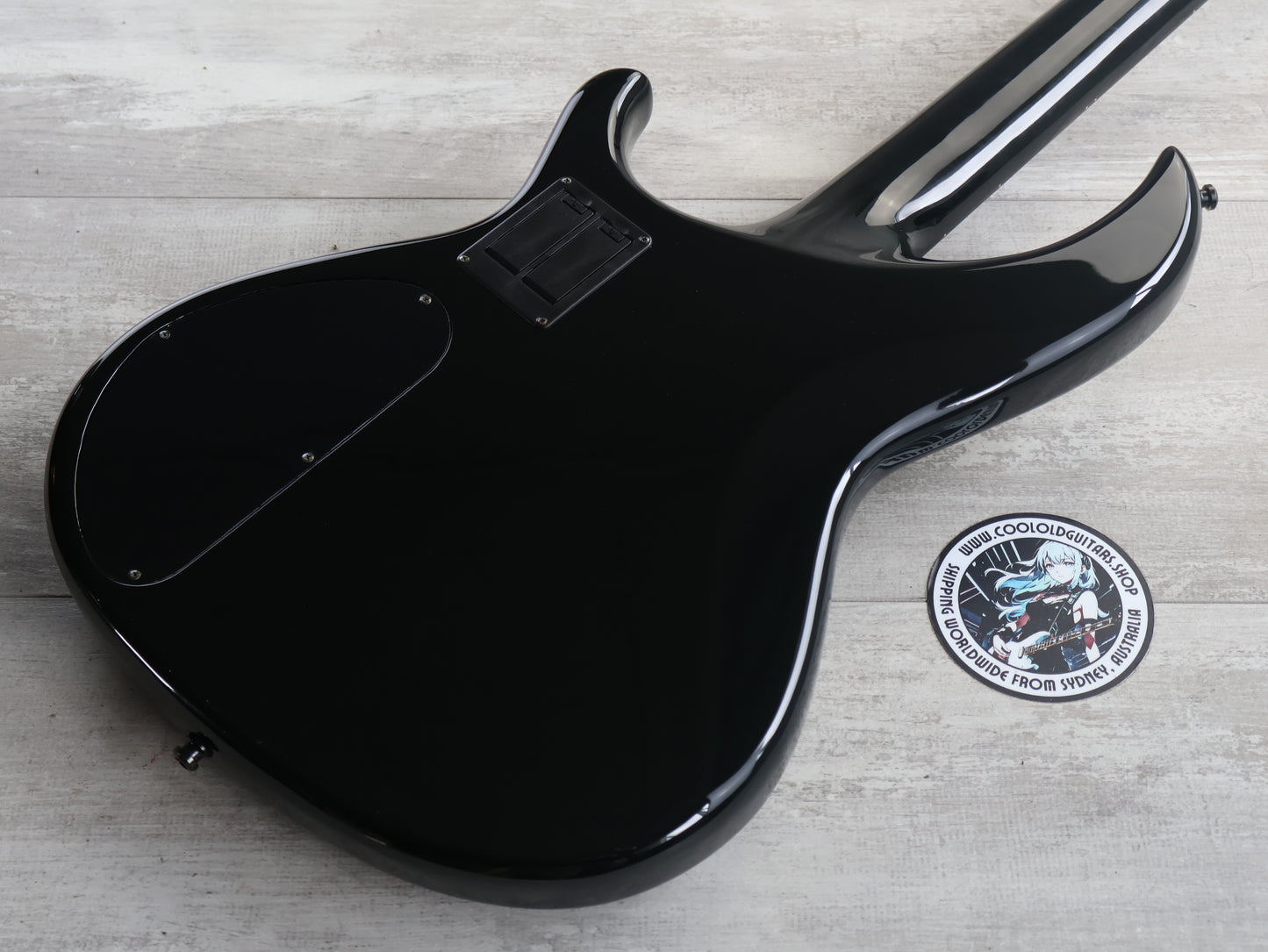 2011 Aria Pro II SB-CB Cliff Burton Neckthrough Bass (Black)