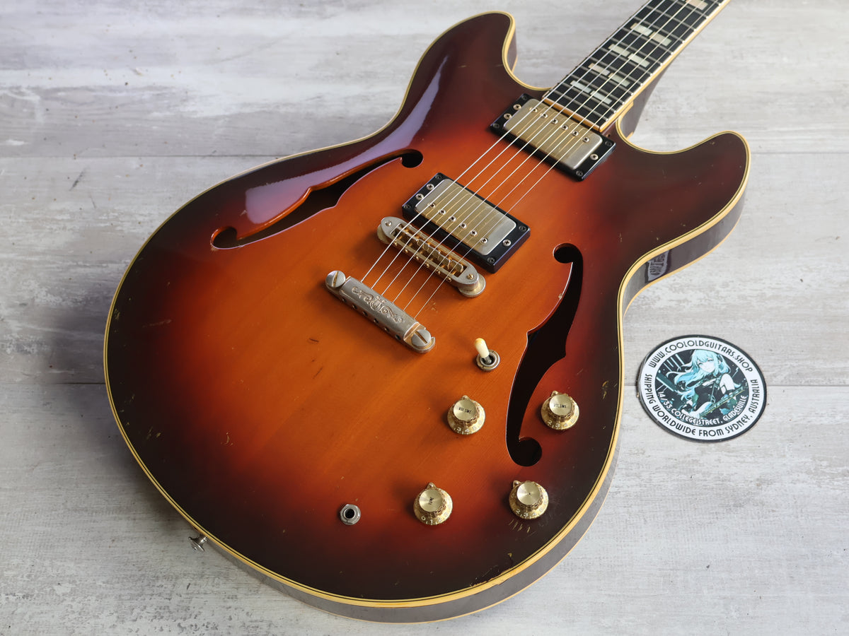 1980 Yamaha Japan SA2000S 335 Semi-Hollowbody (Brown Sunburst)