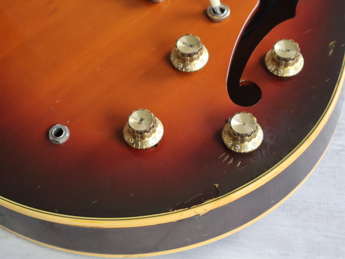 1980 Yamaha Japan SA2000S 335 Semi-Hollowbody (Brown Sunburst)