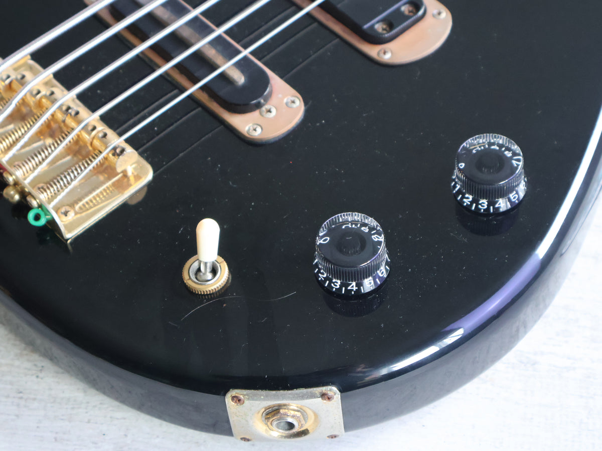 1985 Yamaha Japan BB-5000 5-String Neckthrough Broad Bass (Black)