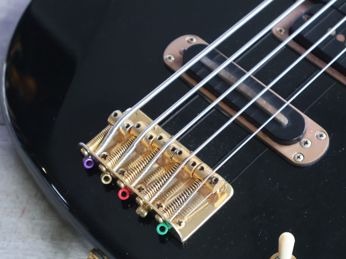 1985 Yamaha Japan BB-5000 5-String Neckthrough Broad Bass (Black)