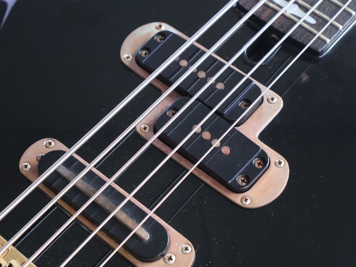1985 Yamaha Japan BB-5000 5-String Neckthrough Broad Bass (Black)