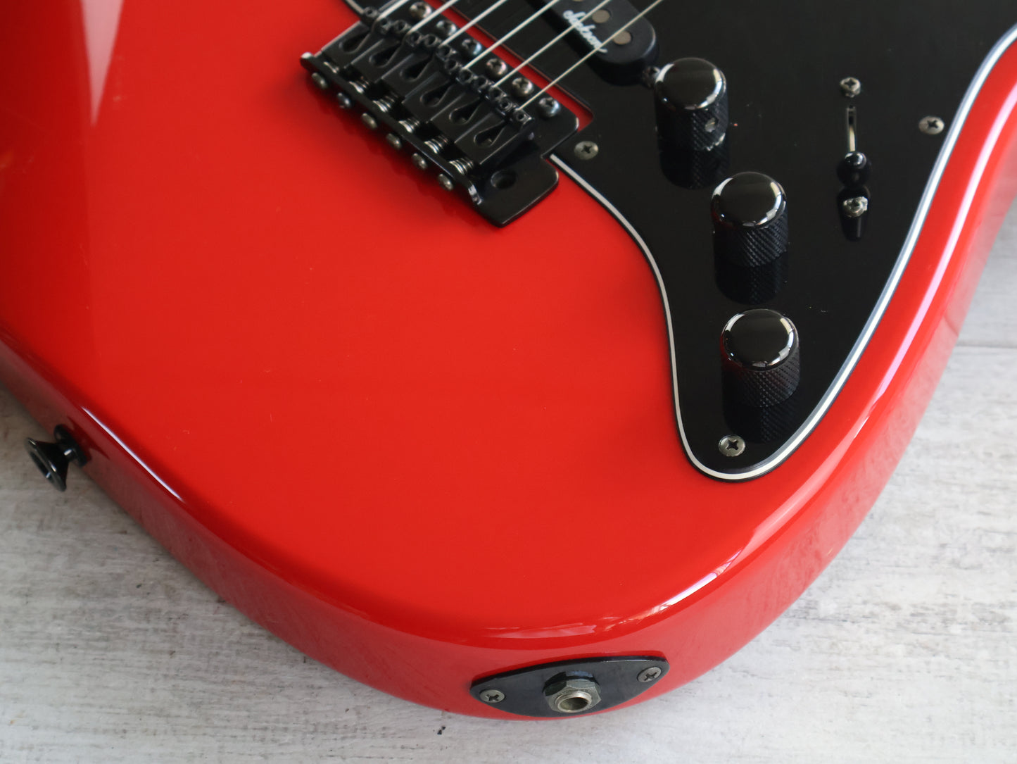 1988 Charvel Jackson Japan Model 1A SSS Superstrat (Gloss Red)