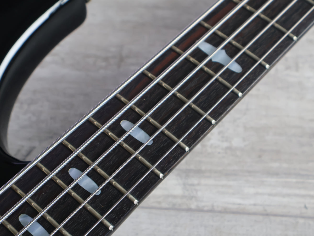 1985 Yamaha Japan BB-5000 5-String Neckthrough Broad Bass (Black)