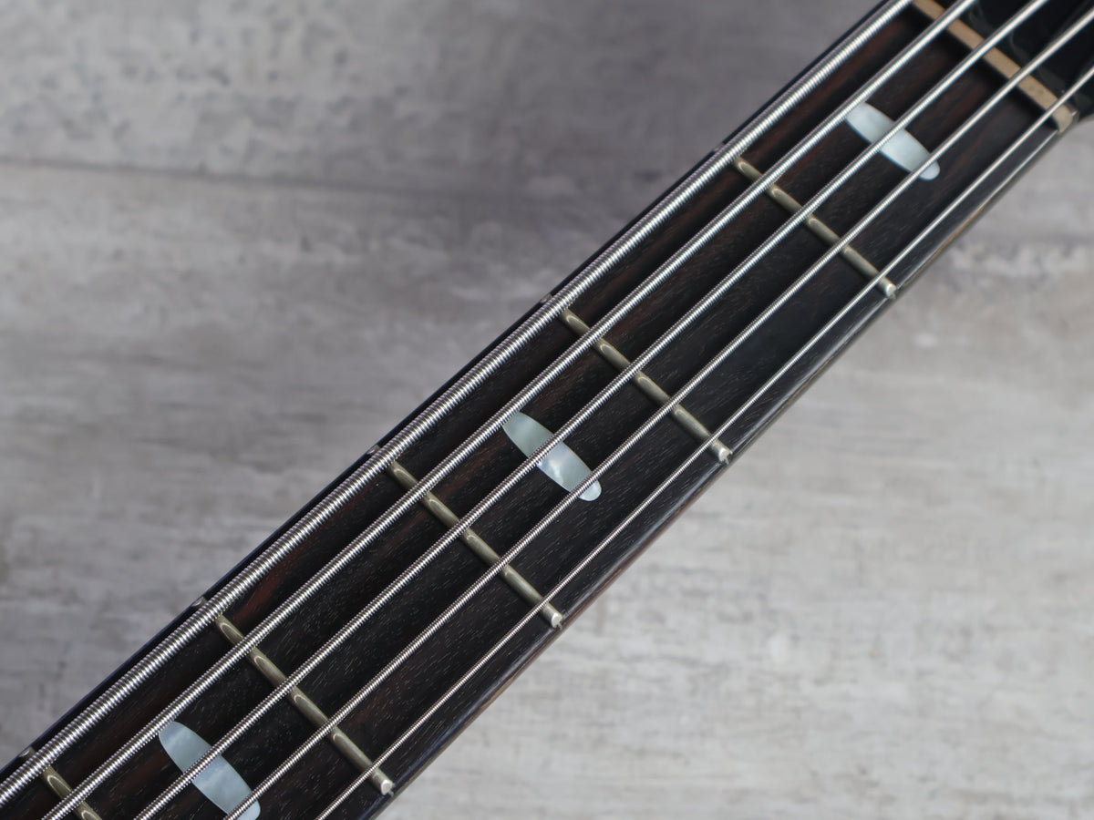 1985 Yamaha Japan BB-5000 5-String Neckthrough Broad Bass (Black)