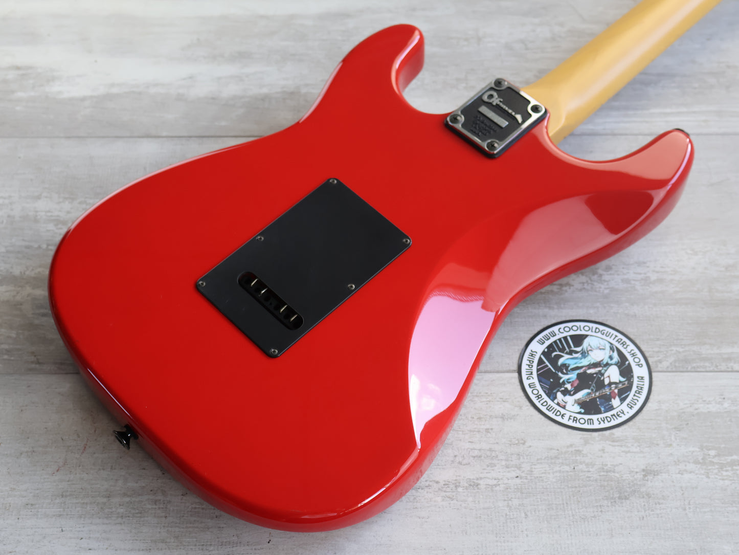 1988 Charvel Jackson Japan Model 1A SSS Superstrat (Gloss Red)