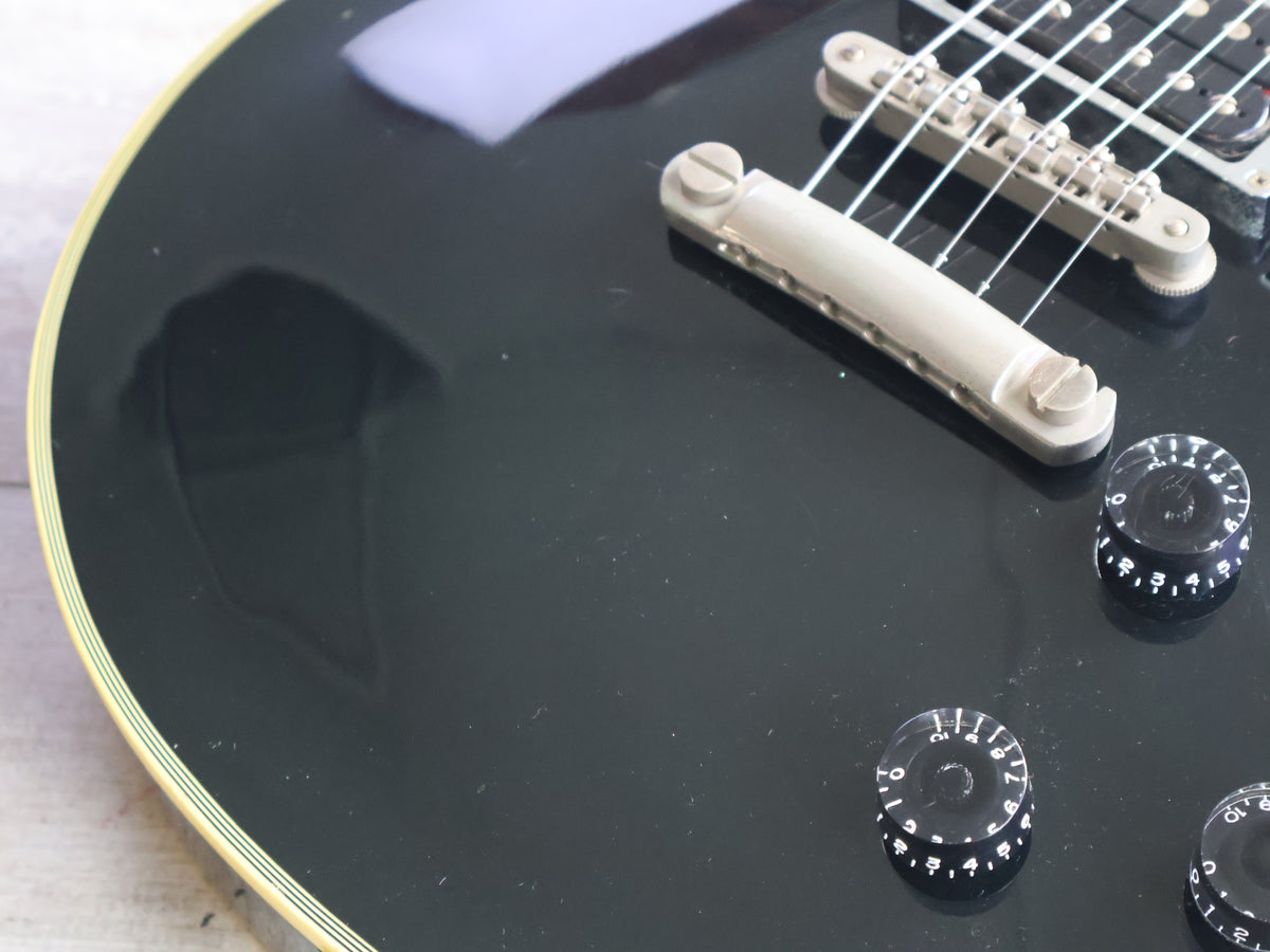 1990 Greco Japan JS-600 John Sykes Les Paul Custom (Ebony)