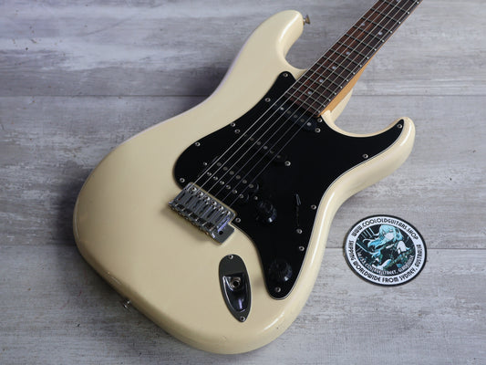 1989 Fender Japan STM60 Pro Feel "Medium Scale" Stratocaster (White)