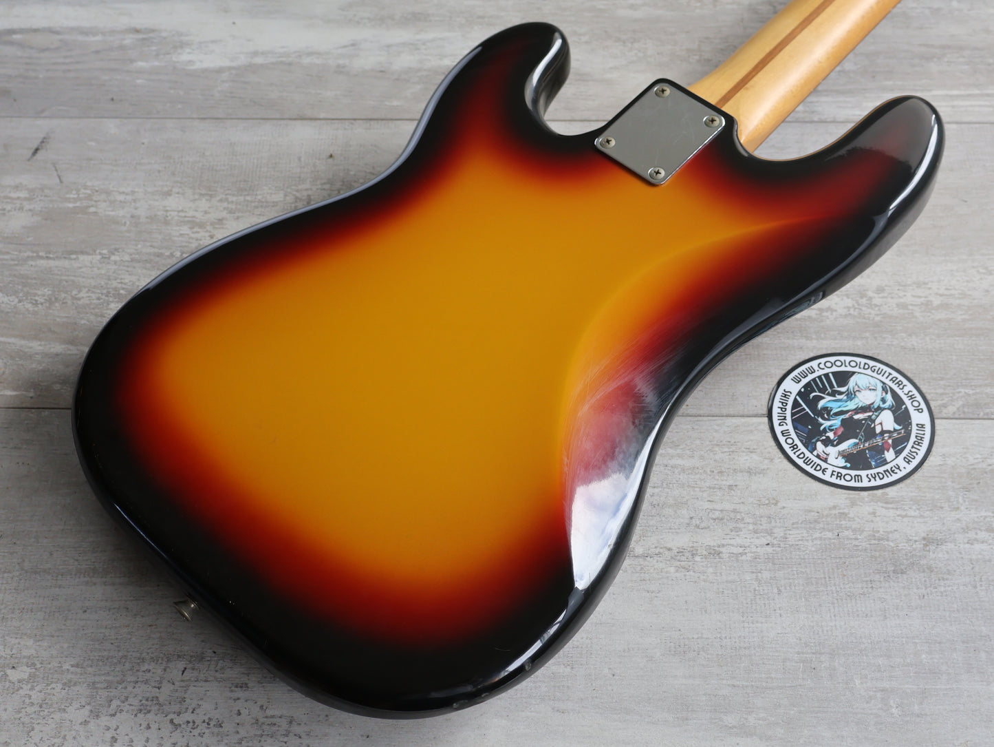 1994 Squier (by Fender Japan) SPB-33 Silver Series Precision Bass (Sunburst)