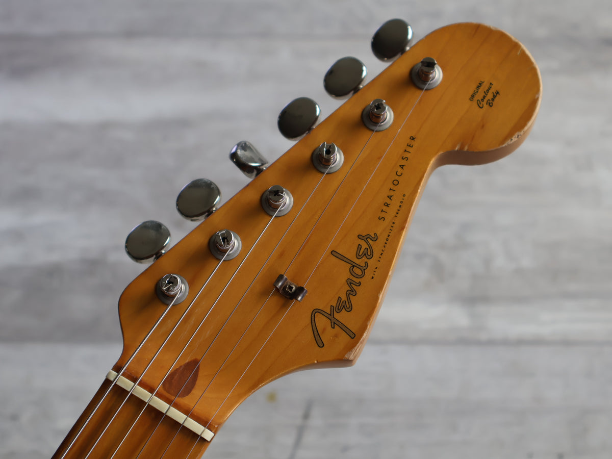 1993 Fender Japan ST57M Medium Scale '57 Reissue Stratocaster (Black)