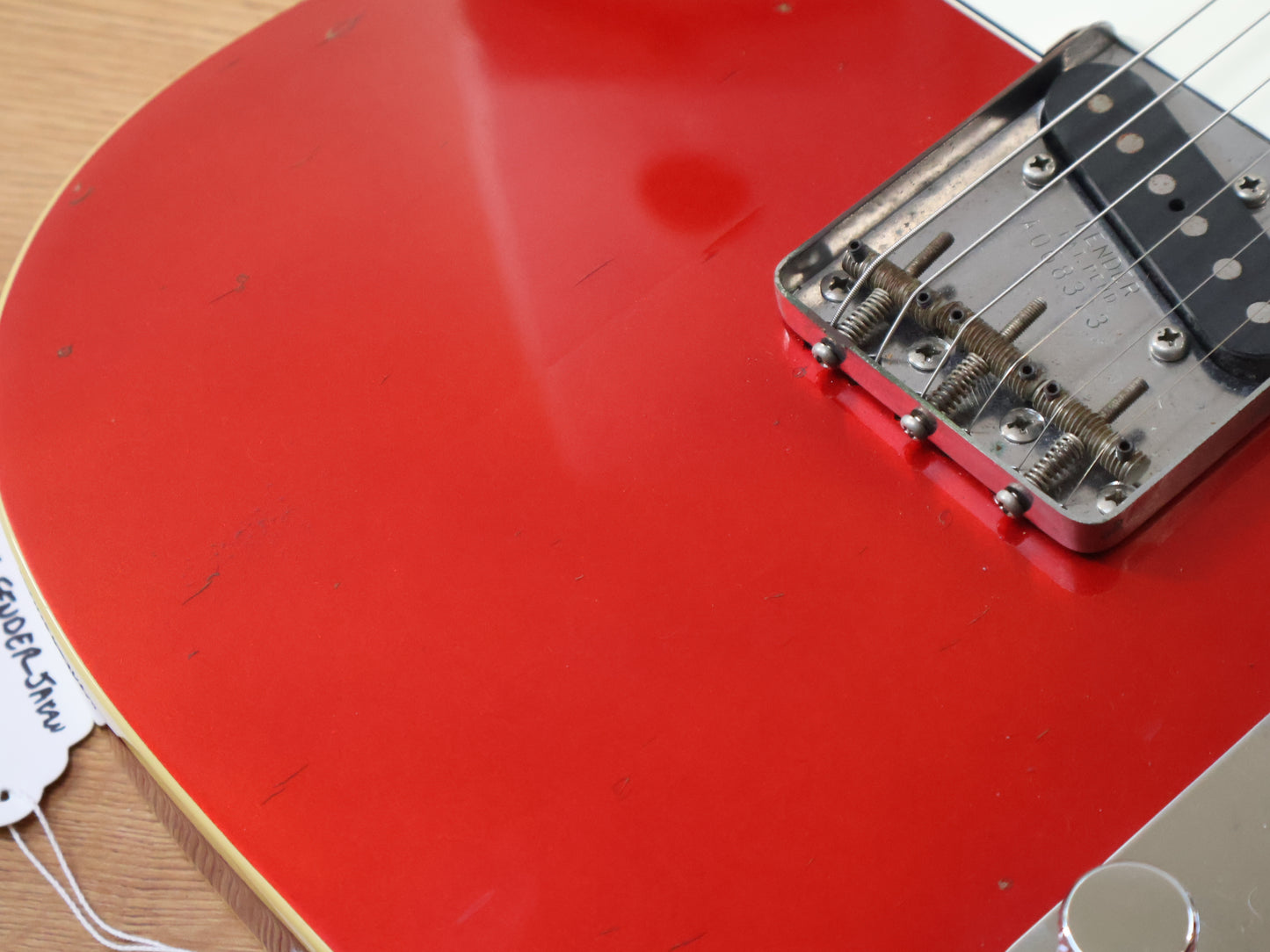 1985 Fender Japan TL62B-70 '62 Reissue Telecaster (Candy Apple Red)