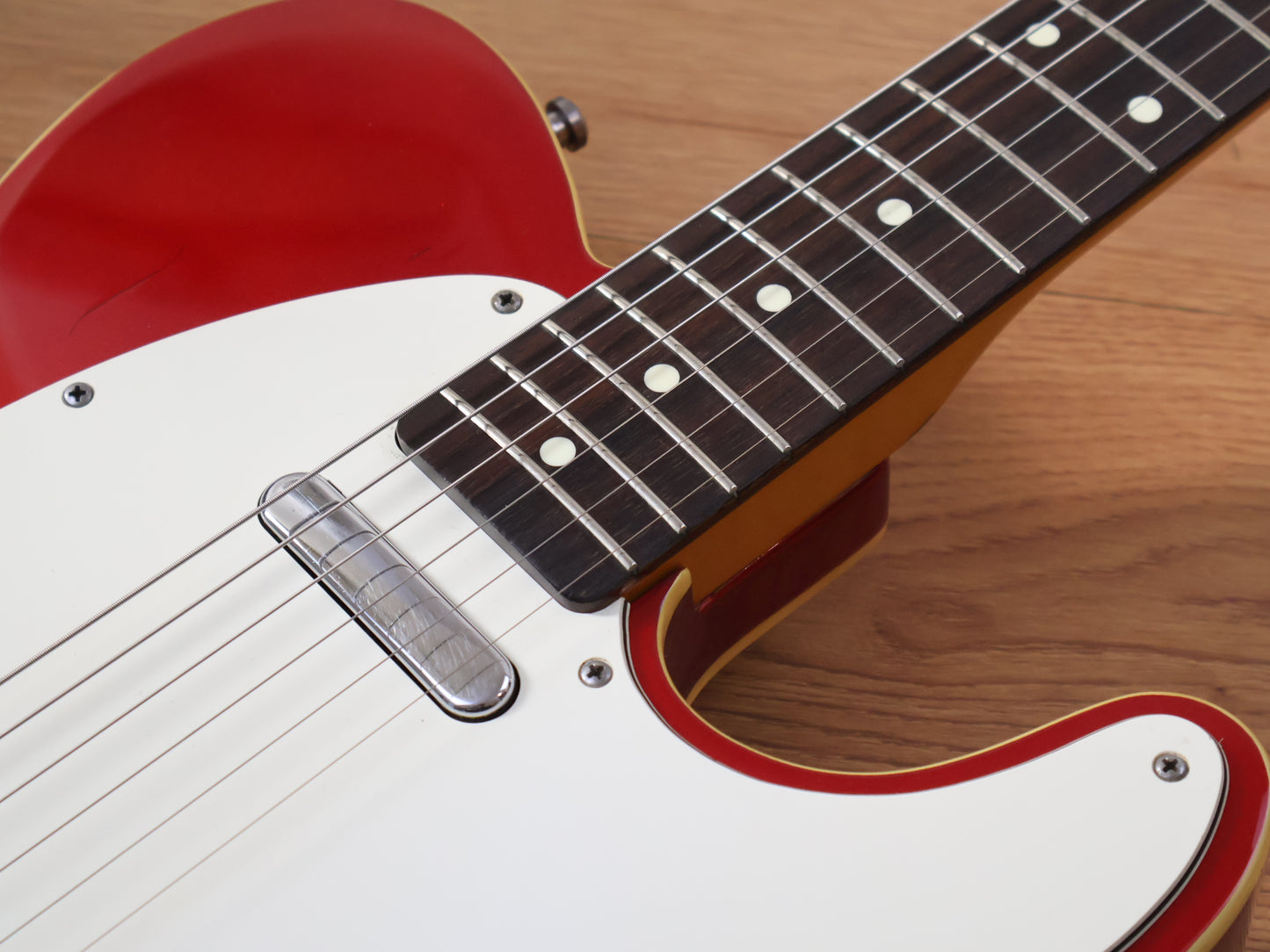 1985 Fender Japan TL62B-70 '62 Reissue Telecaster (Candy Apple Red)