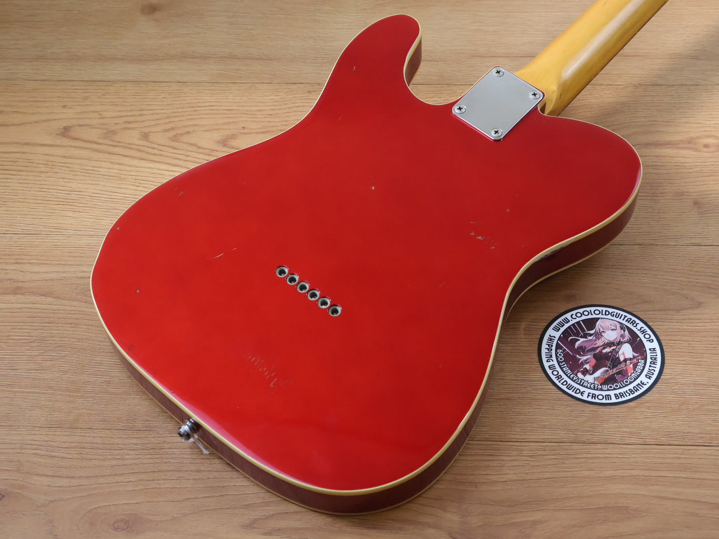 1985 Fender Japan TL62B-70 '62 Reissue Telecaster (Candy Apple Red)