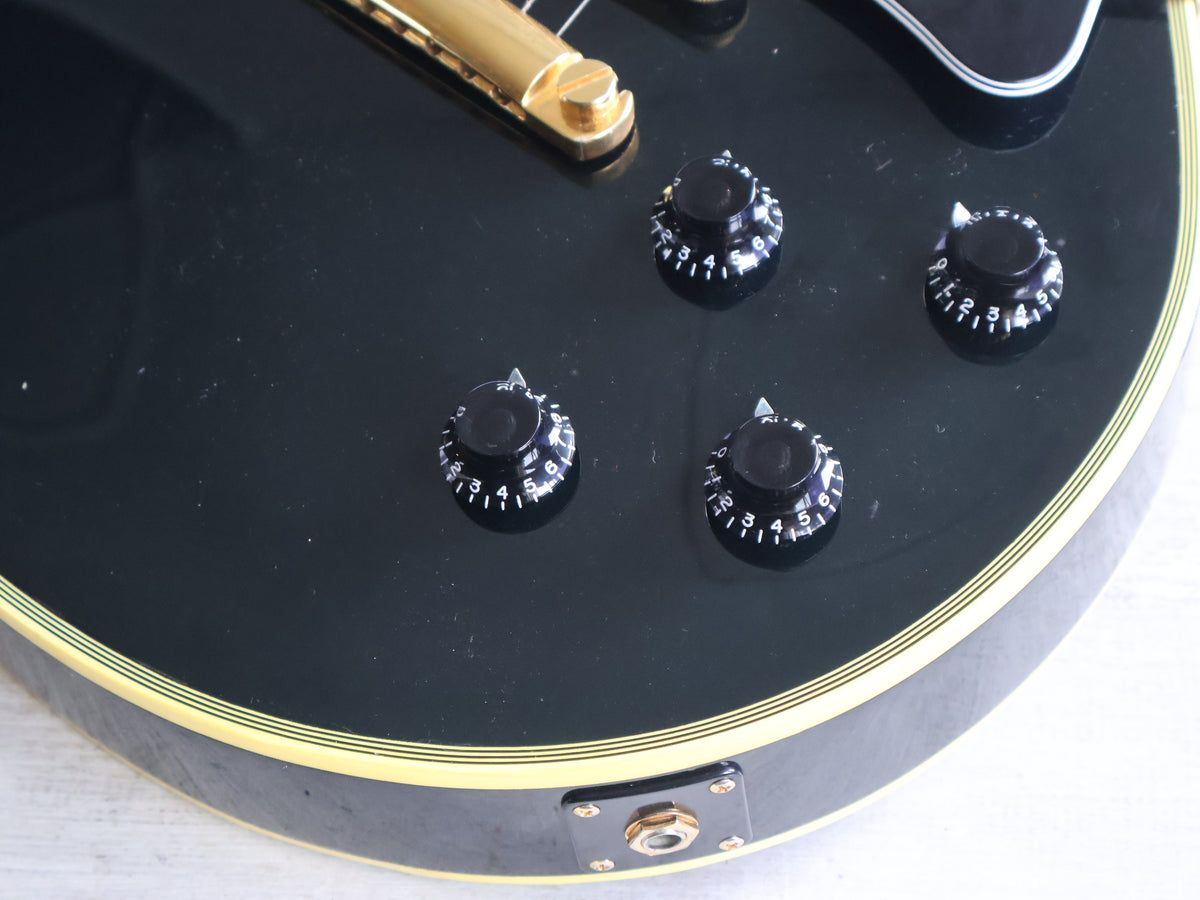 1994 Burny Japan RLC-70 Les Paul Custom (Ebony)