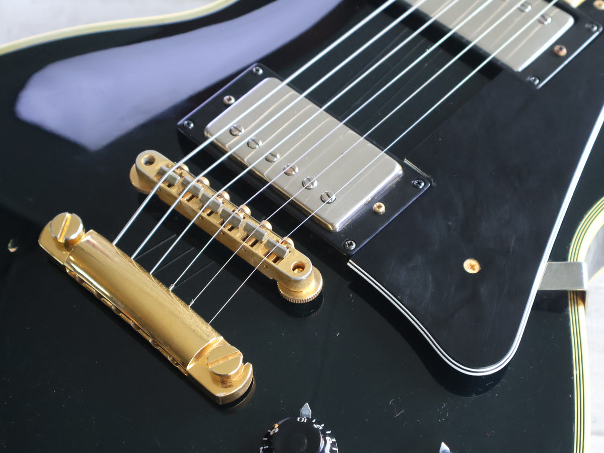 1994 Burny Japan RLC-70 Les Paul Custom (Ebony)