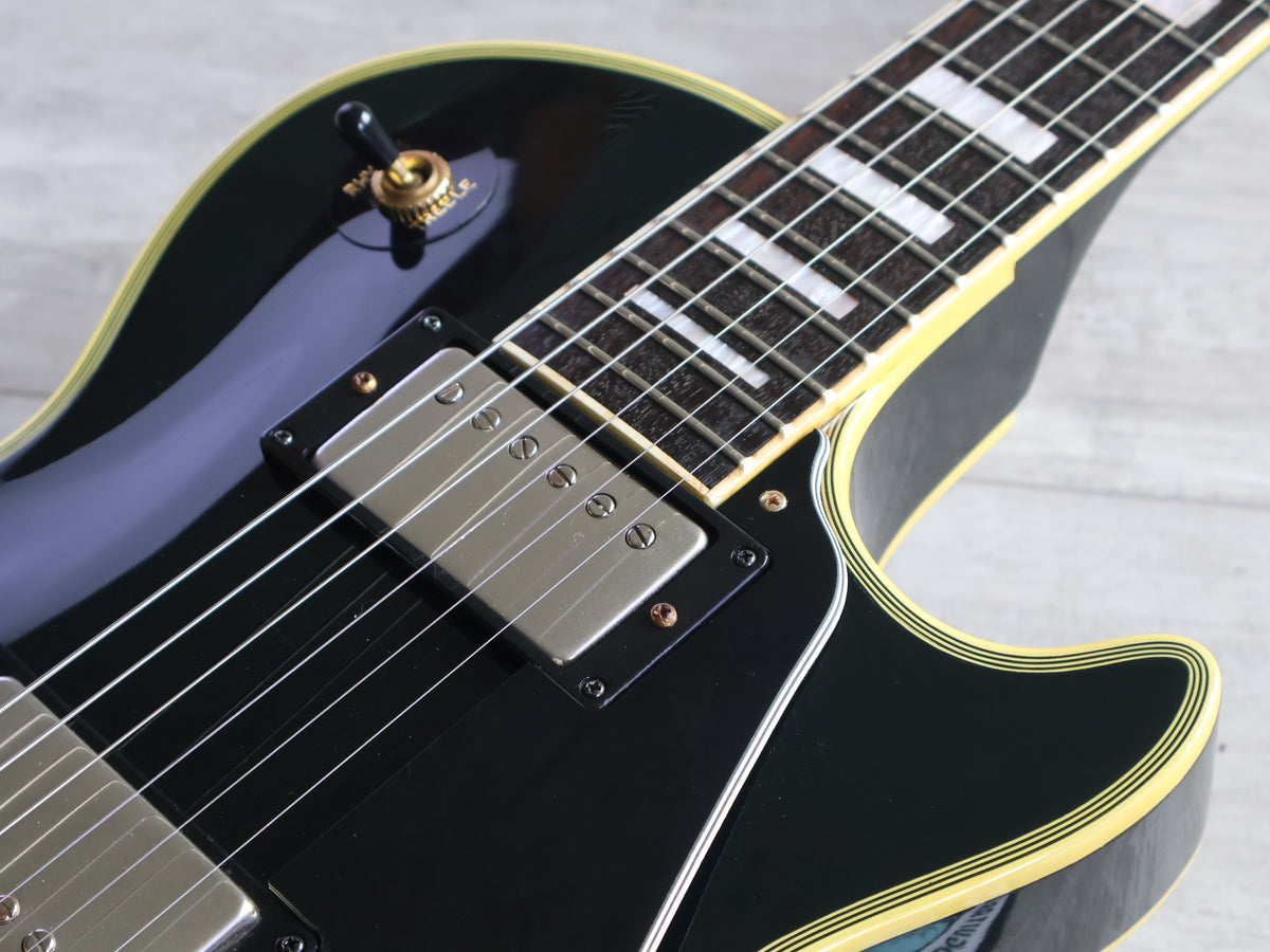 1994 Burny Japan RLC-70 Les Paul Custom (Ebony)