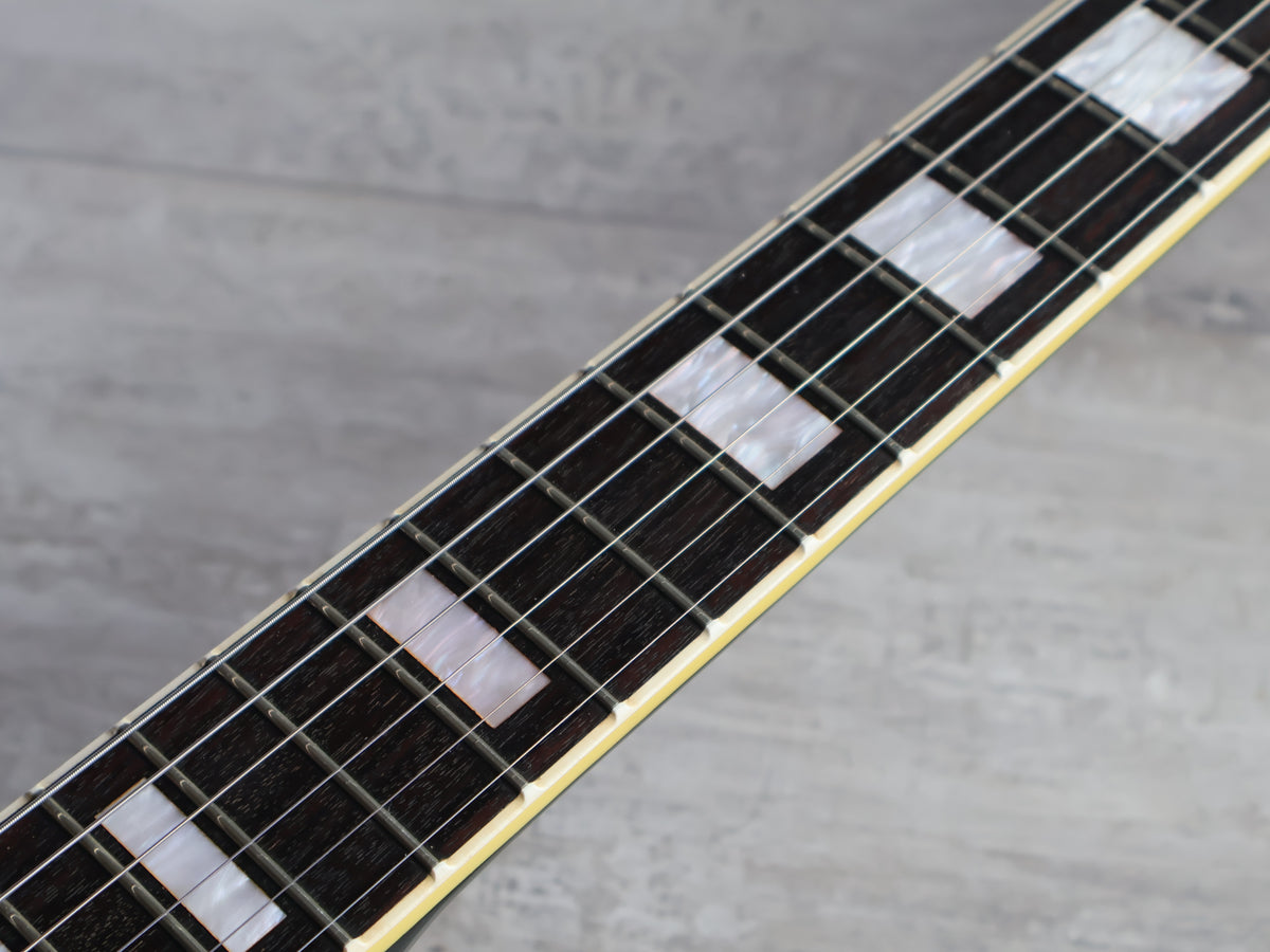 1994 Burny Japan RLC-70 Les Paul Custom (Ebony)
