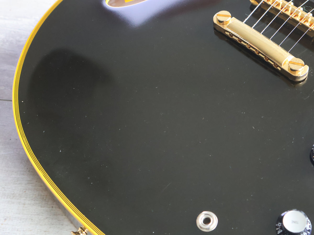 2023 Edwards (by ESP Japan) E-SA-CTM ES-335 Semi Hollowbody (Black)