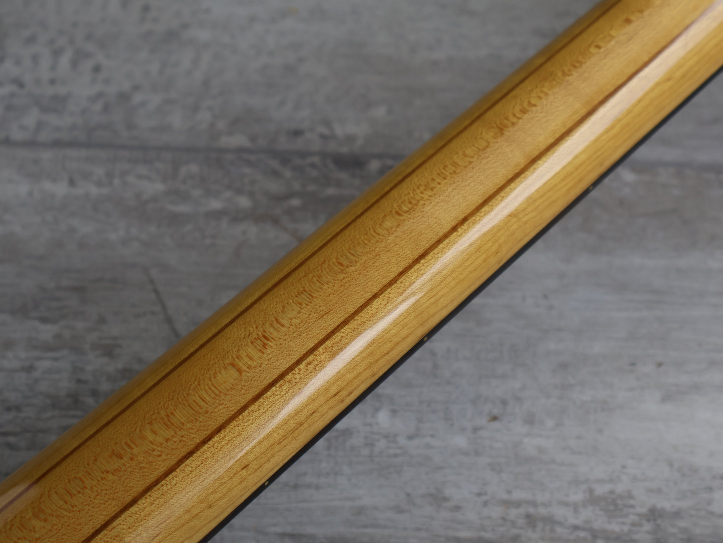 1979 Greco Original GOBII750 Double Cutaway Neckthrough Bass (Stained Brown)