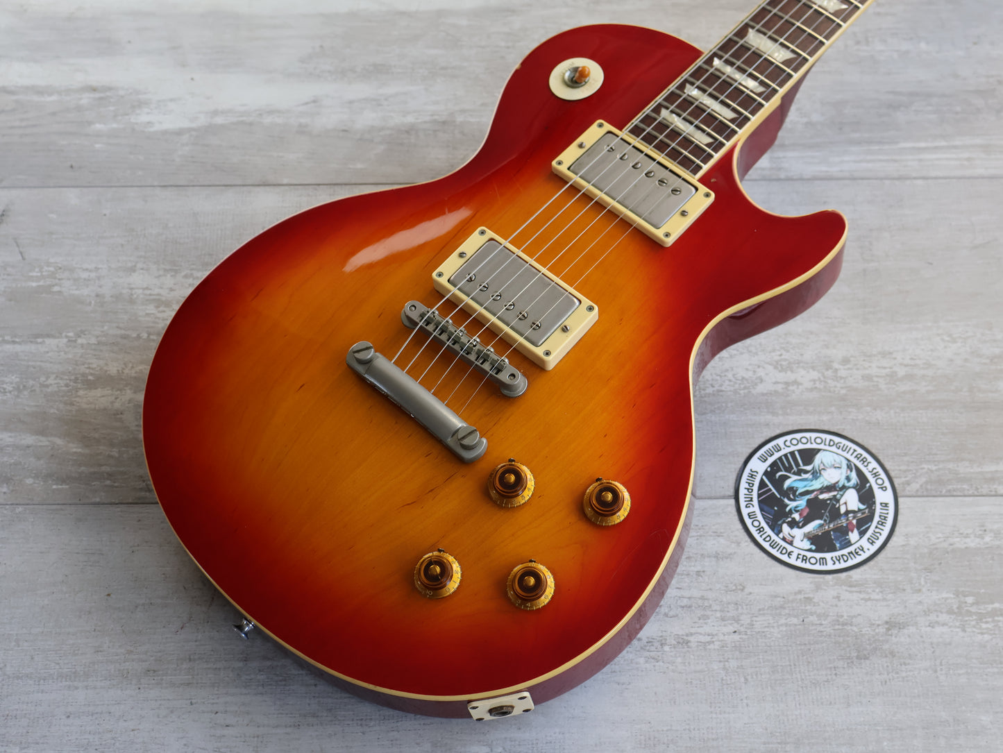 1989 Burny Japan RLG-60 '59 Reissue Les Paul Standard (Cherry Sunburst)
