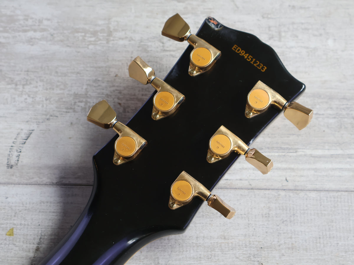 2023 Edwards (by ESP Japan) E-SA-CTM ES-335 Semi Hollowbody (Black)