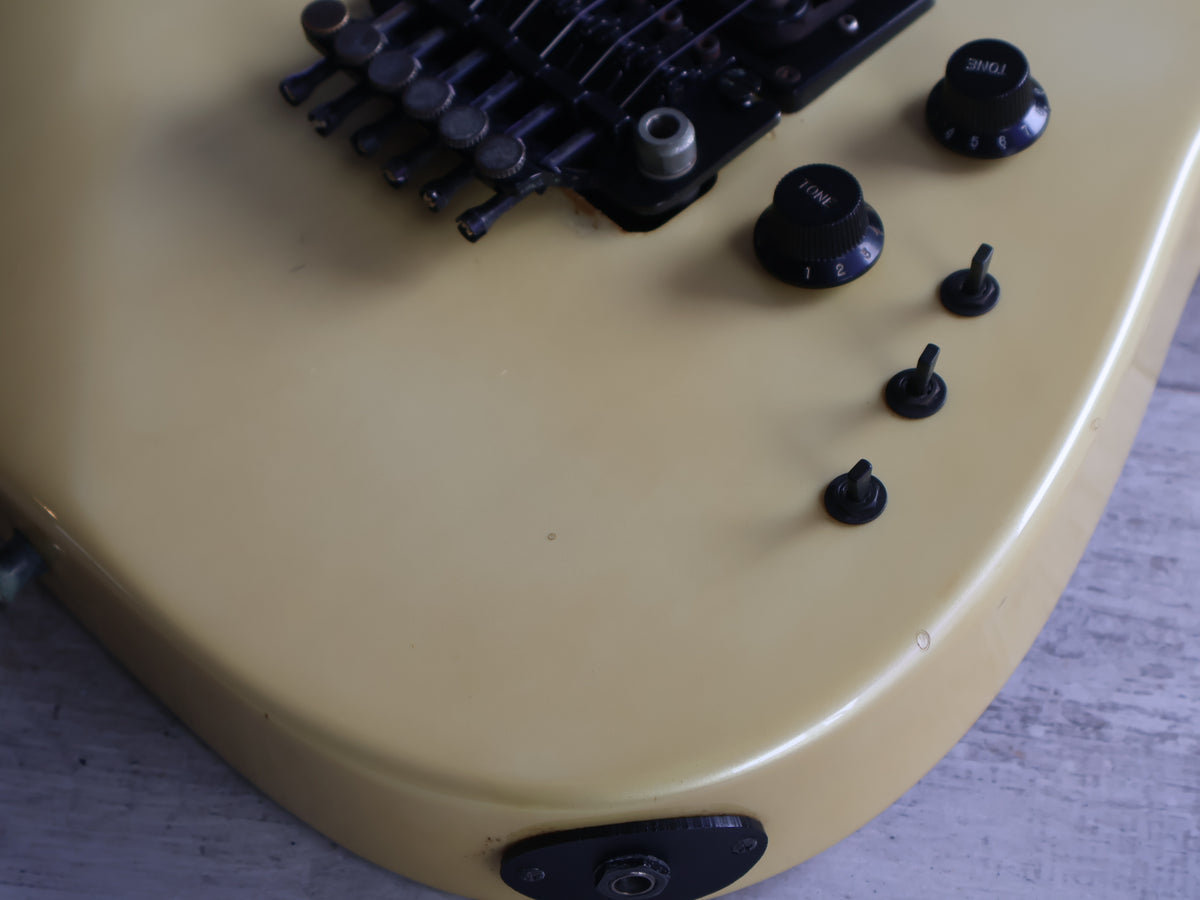 1980's Fernandes Japan STJ-75 HSS Superstrat (White)