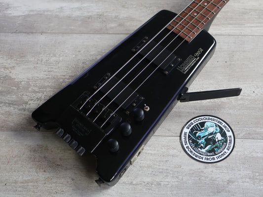 1990 Hohner B2A Headless Paddle Bass Guitar w/Steinberger System