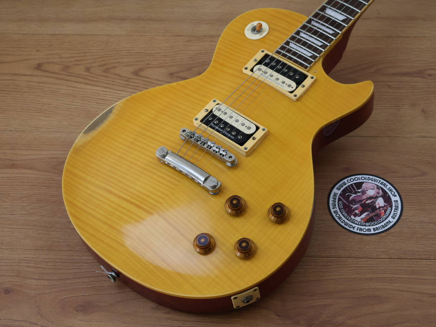 2010 Edwards Japan E-LP-108LTS Les Paul Standard (Lemon Drop)