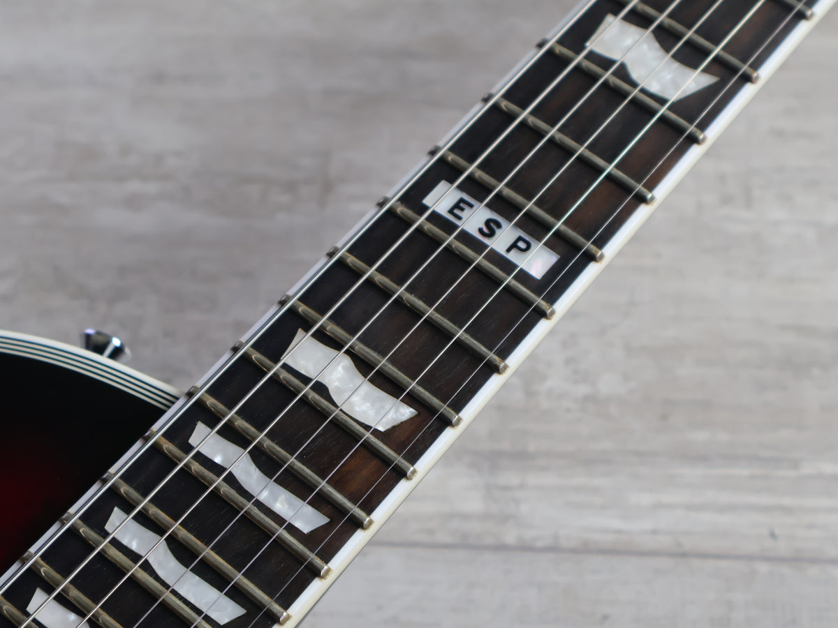 2019 ESP E-II Japan Eclipse II Quilted Maple (See Thru Black Cherry Sunburst)