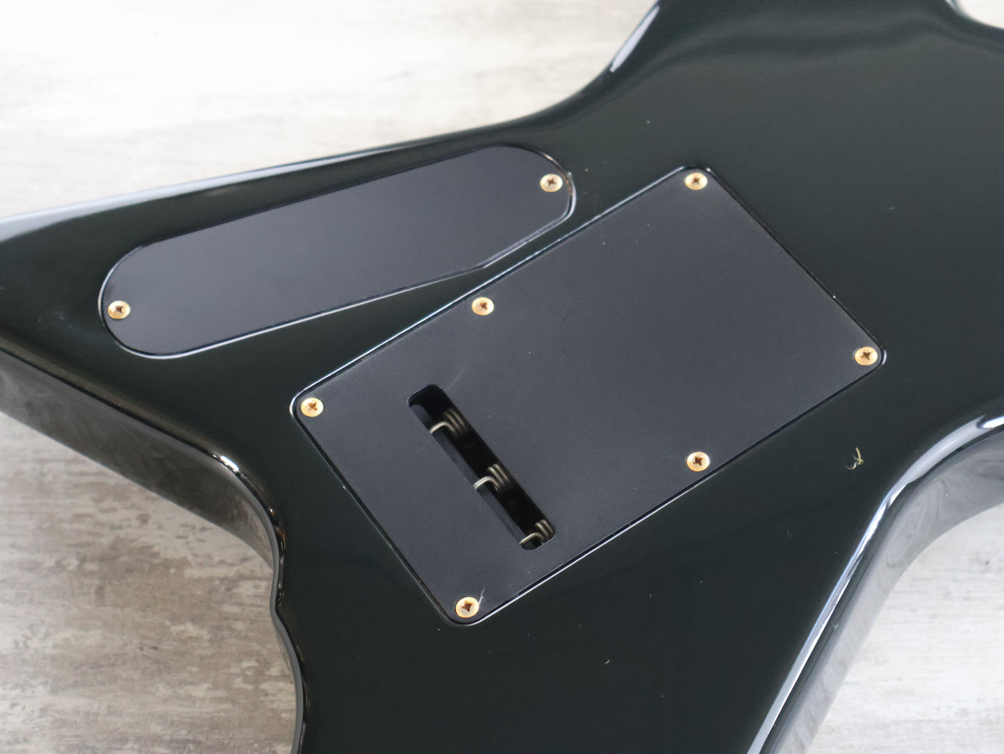 1985 Ibanez Japan DT355 Destroyer II Explorer/Star (Black)