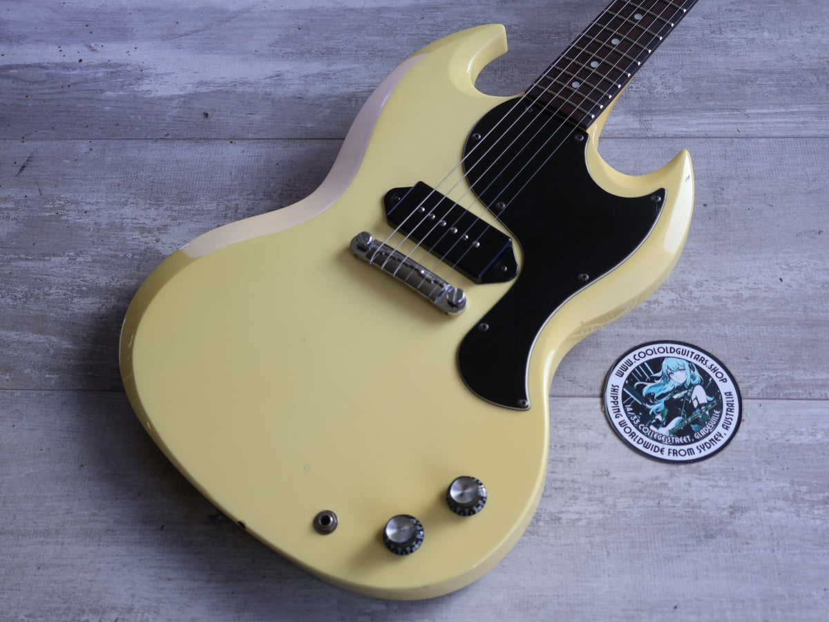 1987 Greco Japan SJR63-60 '63 Reissue SG Junior (Aged White)