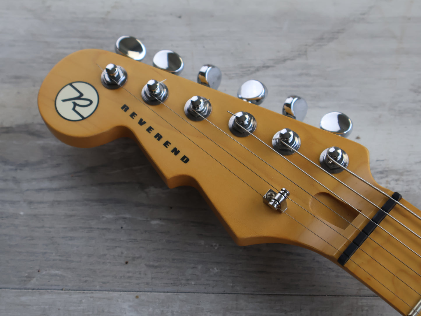 Reverend Double Agent LH Left Handed (Midnight Black)