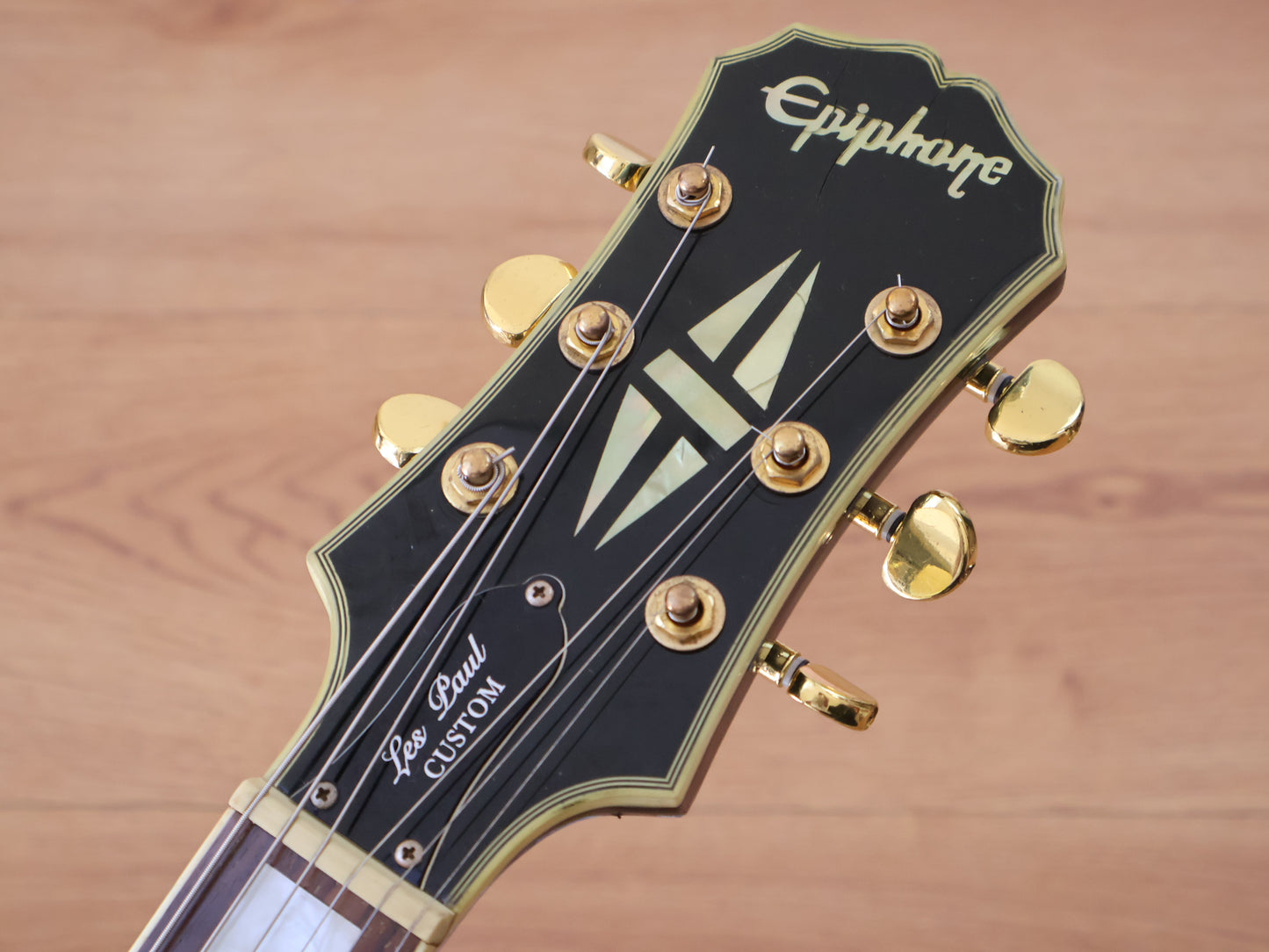 2007 Epiphone Les Paul Custom w/Gibson Pickups (Black Beauty)