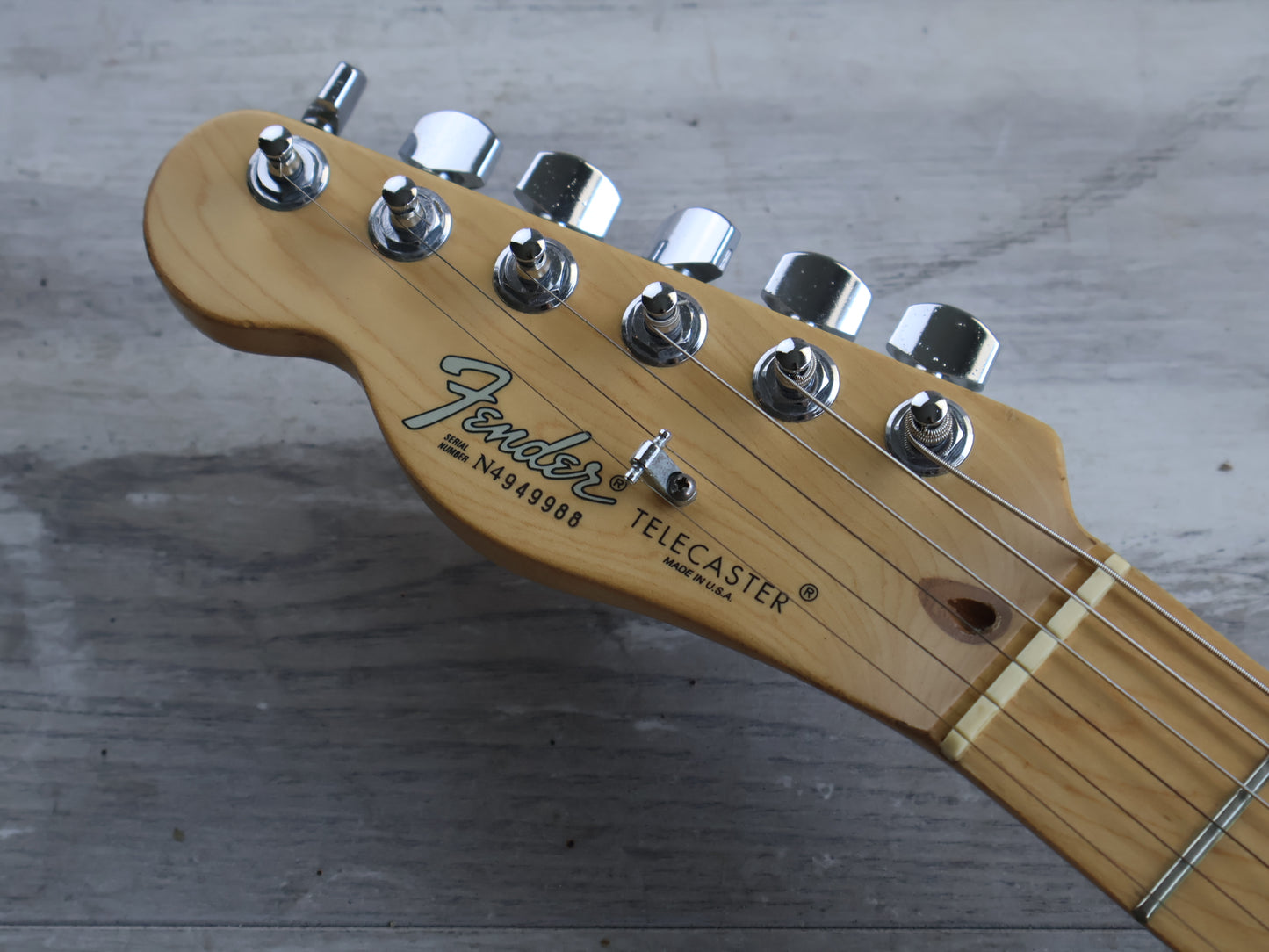 1994 Fender USA LH Left Handed American Standard Telecaster (Vintage White)