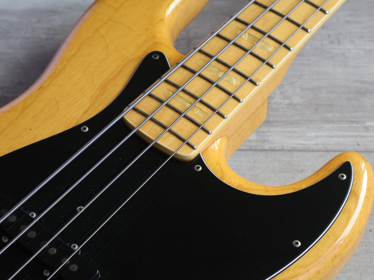 1980's ESP Navigator Japan Custom Order 70's Reissue Jazz Bass (Natural)