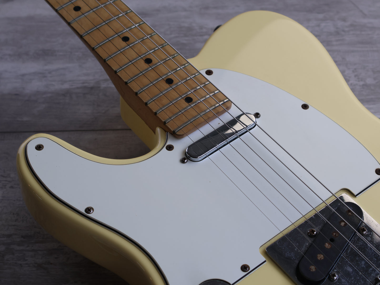 1994 Fender USA LH Left Handed American Standard Telecaster (Vintage White)
