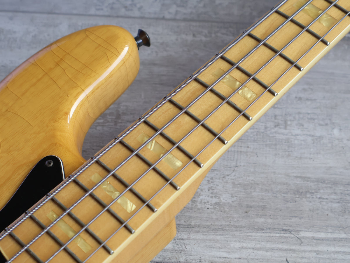 1980's ESP Navigator Japan Custom Order 70's Reissue Jazz Bass (Natural)