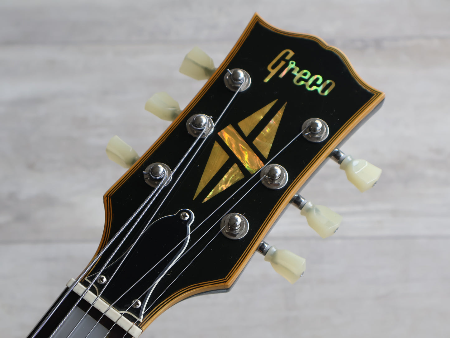 1974 Greco Japan EG-380B Les Paul Custom w/Bareknuckles (Ebony)