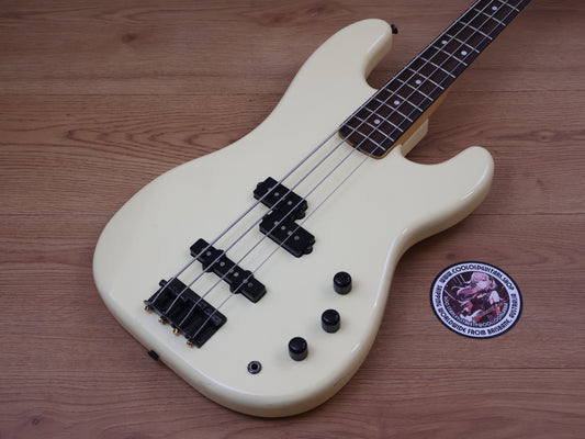 1987 Fender Japan "Jazz Bass Special" Duff McKagen Bass (Aged White)