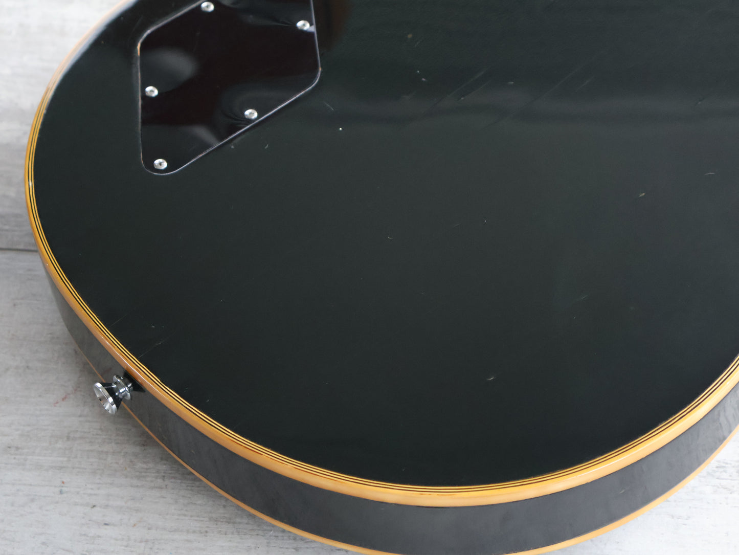 1974 Greco Japan EG-380B Les Paul Custom w/Bareknuckles (Ebony)