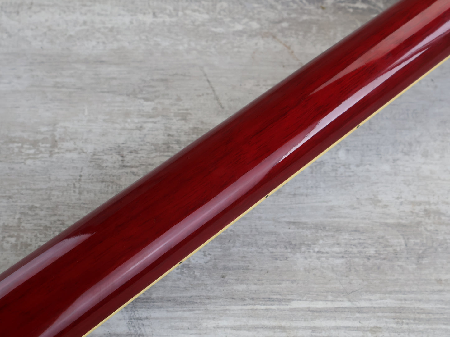 1989 Greco Japan FVB-75 Short Scale Flying V Bass (Cherry Red)