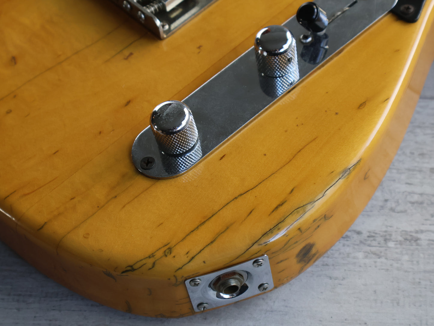 1980's Hurricane (by Morris Japan) Vintage Telecaster (Natural)