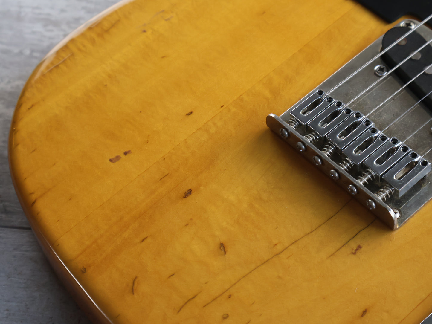 1980's Hurricane (by Morris Japan) Vintage Telecaster (Natural)