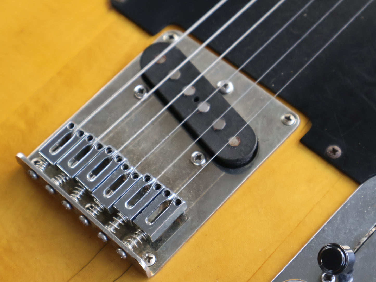 1980's Hurricane (by Morris Japan) Vintage Telecaster (Natural)