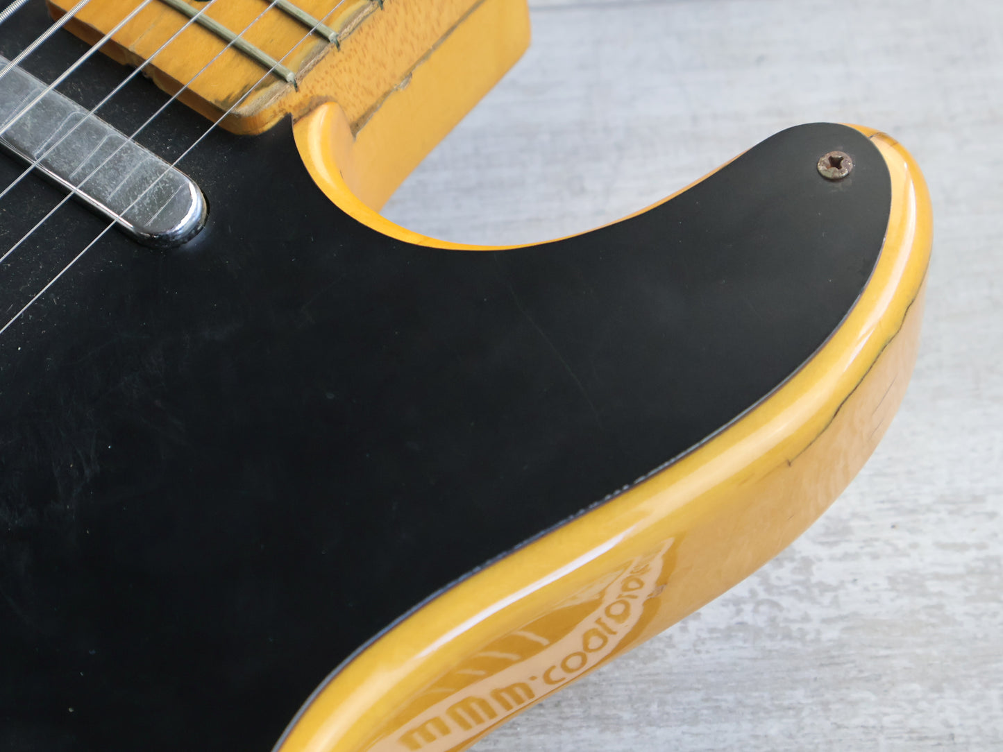 1980's Hurricane (by Morris Japan) Vintage Telecaster (Natural)