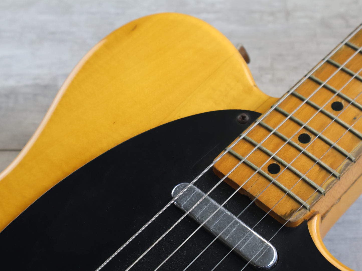 1980's Hurricane (by Morris Japan) Vintage Telecaster (Natural)