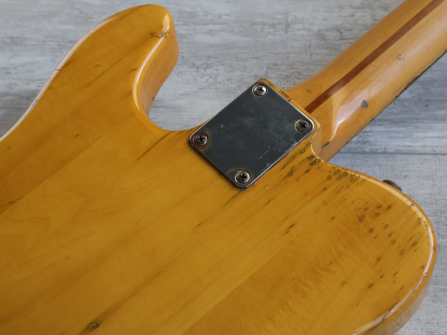 1980's Hurricane (by Morris Japan) Vintage Telecaster (Natural)