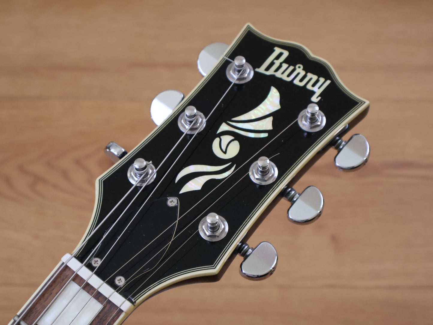 2009 Burny RLC-55JS John Sykes Les Paul Custom (Black)